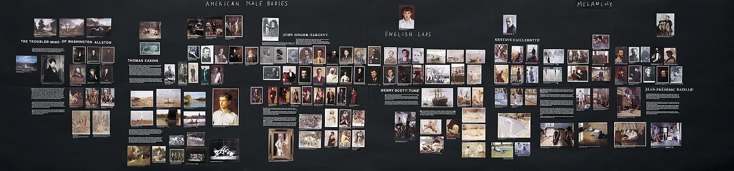 Some Gay-Lesbian Artists andor Artists relevant to Homo-Social Culture I VII — Henrik Olesen — Exhibitions — Galerie Buchholz — Image 10