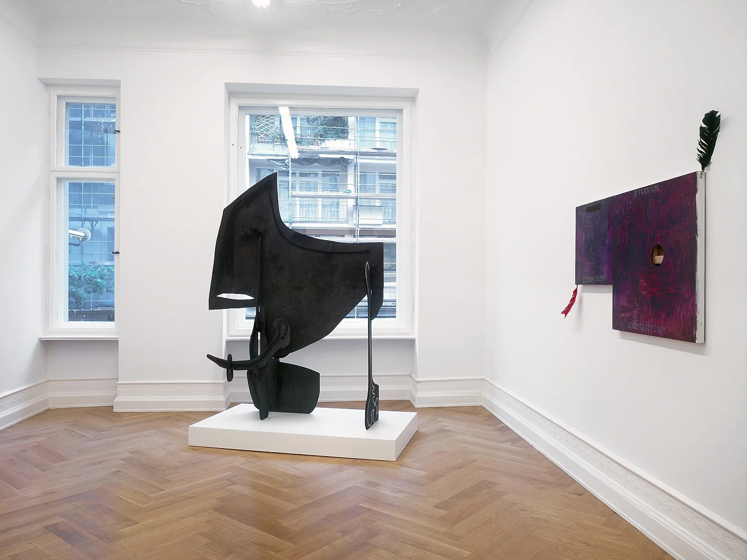 Celestial Telegraph Paintings Another Language — Richard Hawkins Aaron Curry — Exhibitions — Galerie Buchholz — Image 17