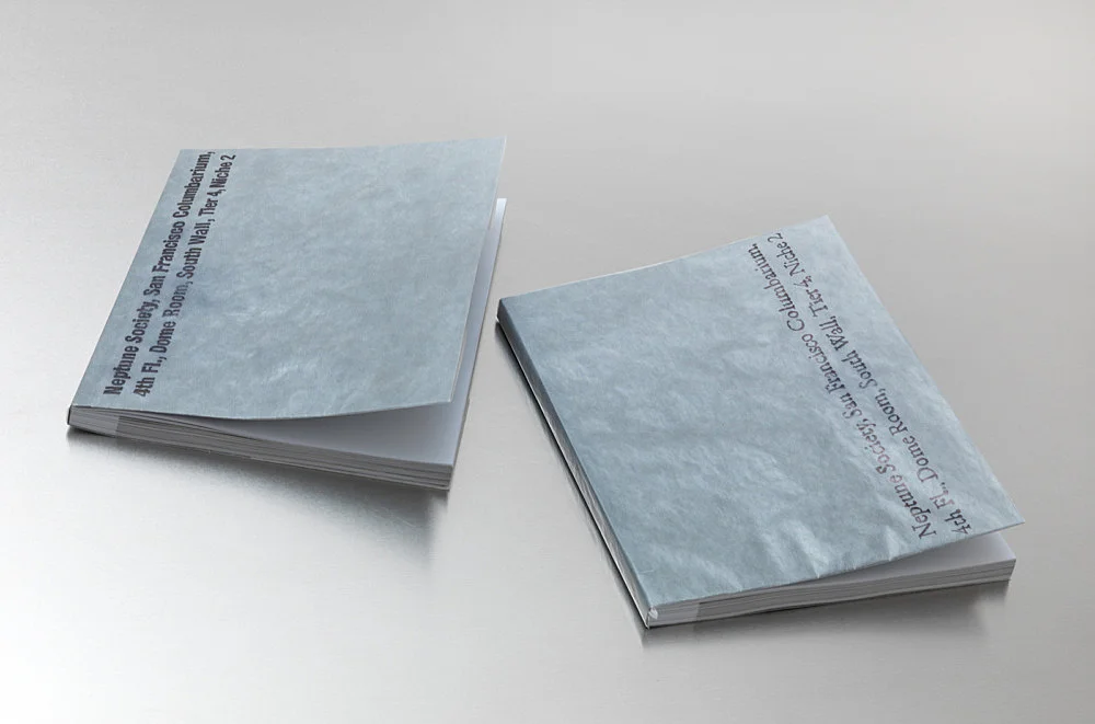 Neptune Society, San Francisco Columbarium, 4th Fl., Dome Room, South Wall, Tier 4, Niche 28243 — Julie AultHeinz Peter Knes Danh VoMartin Wong — Exhibitions — Galerie Buchholz — Image 00