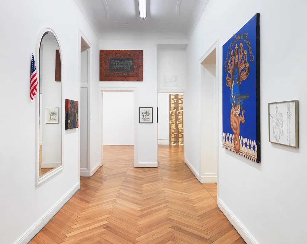 8220NeptuneSocietySanFranciscoColumbarium4thFlDomeRoomSouthWallTier4Niche28243 — Julie AultHeinz Peter KnesDanh VoMartin Wong — Exhibitions — Galerie Buchholz — Image 00