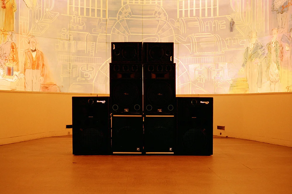 Quodlibet III Alphabets and Instruments — Tomma Abts Nairy Baghramian Cosima von Bonin Moritz von Oswald, Elektronik Tony Conrad Simon Denny Lukas Duwenhögger... — Exhibitions — Galerie Buchholz — Image 00