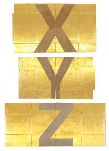 Quodlibet III Alphabets and Instruments — Tomma Abts Nairy Baghramian Cosima von Bonin Moritz von Oswald, Elektronik Tony Conrad Simon Denny Lukas Duwenhögger... — Exhibitions — Galerie Buchholz — Image 36