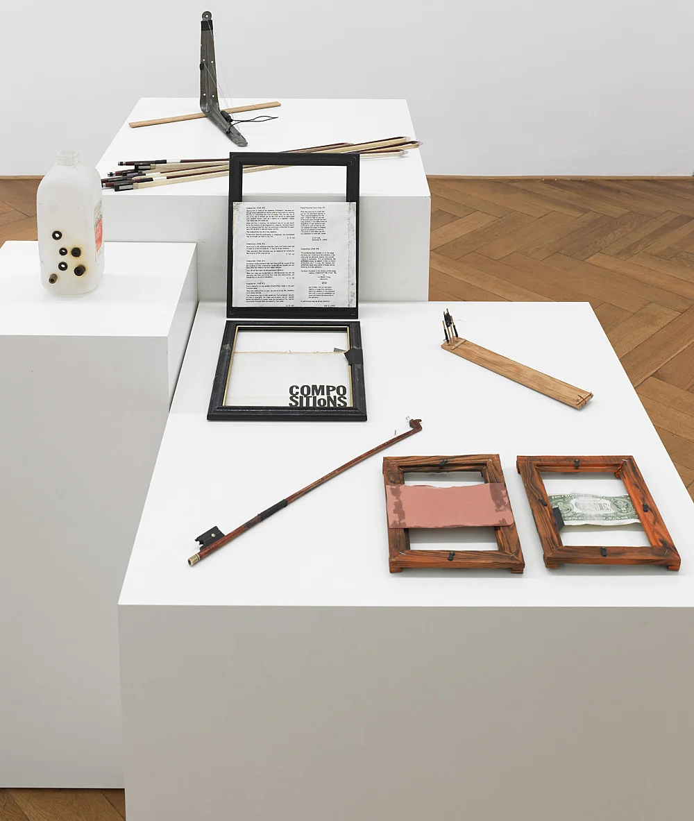 Quodlibet III Alphabets and Instruments — Tomma Abts Nairy Baghramian Cosima von Bonin Moritz von Oswald, Elektronik Tony Conrad Simon Denny Lukas Duwenhögger... — Exhibitions — Galerie Buchholz — Image 00