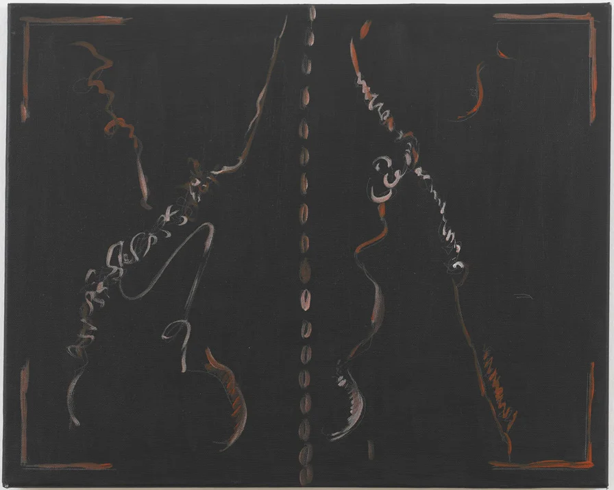 Quodlibet III Alphabets and Instruments — Tomma Abts Nairy Baghramian Cosima von Bonin Moritz von Oswald, Elektronik Tony Conrad Simon Denny Lukas Duwenhögger... — Exhibitions — Galerie Buchholz — Image 49