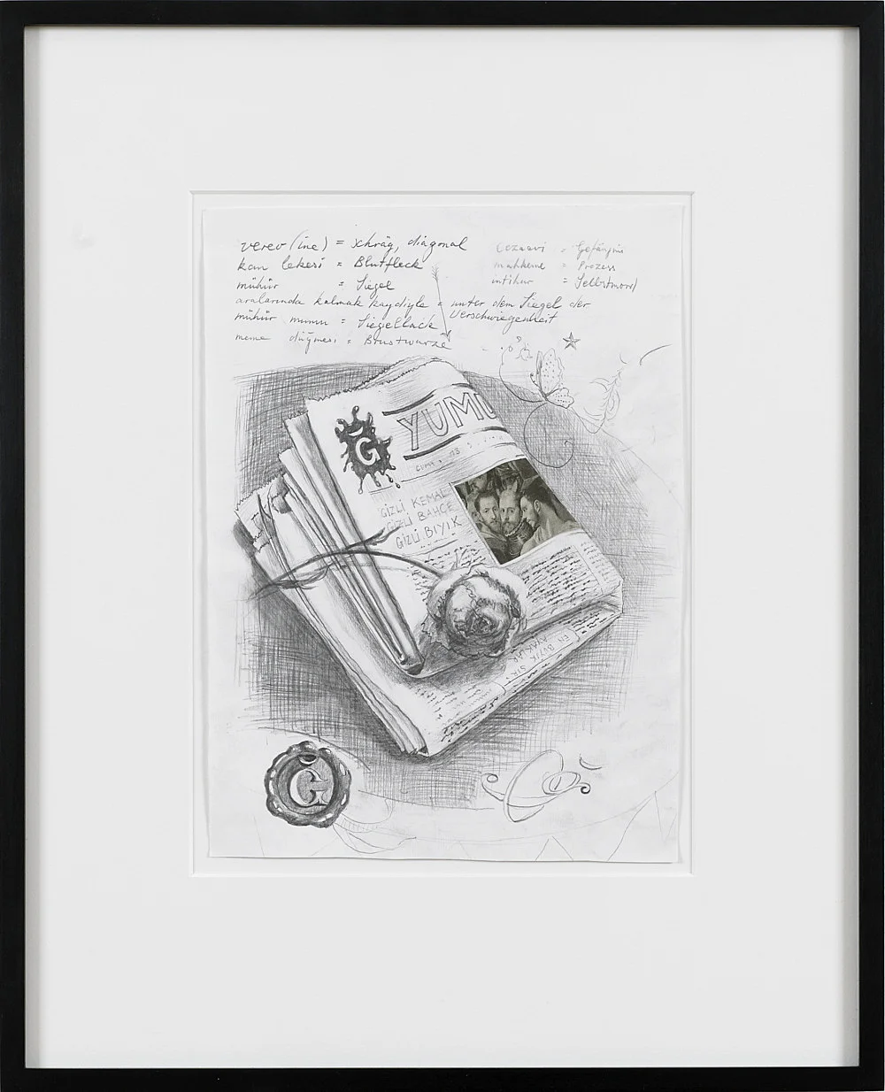 Quodlibet III Alphabets and Instruments — Tomma Abts Nairy Baghramian Cosima von Bonin Moritz von Oswald, Elektronik Tony Conrad Simon Denny Lukas Duwenhögger... — Exhibitions — Galerie Buchholz — Image 00