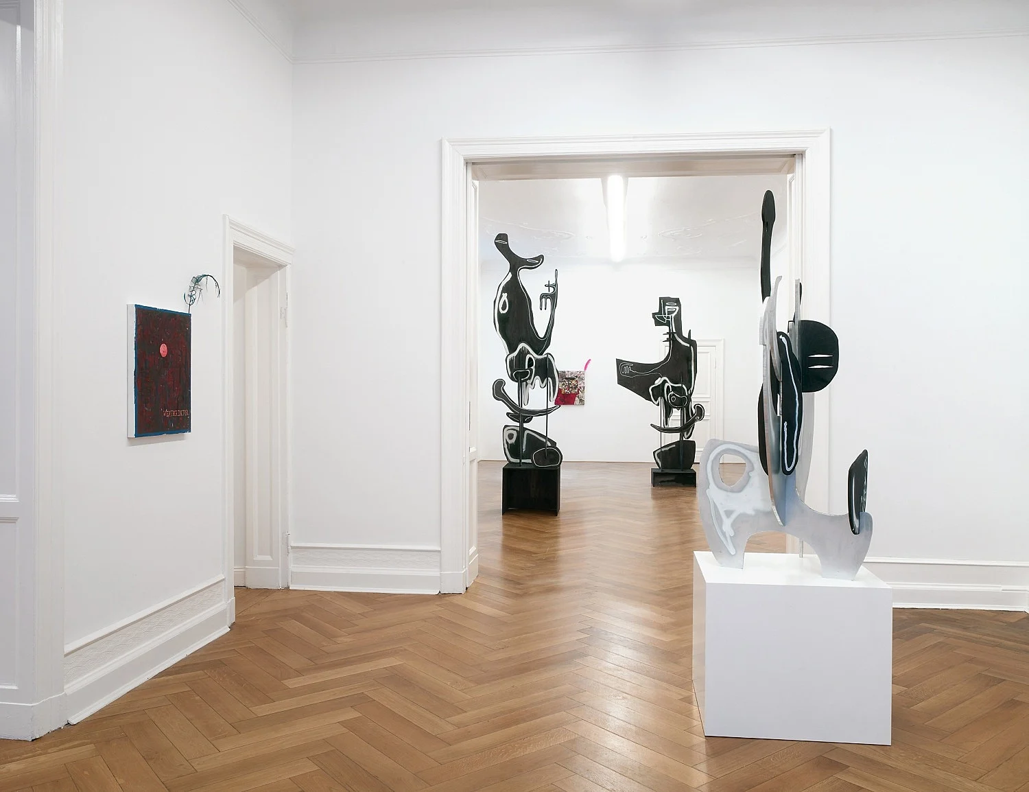 Celestial Telegraph Paintings Another Language — Richard Hawkins Aaron Curry — Exhibitions — Galerie Buchholz — Image 08