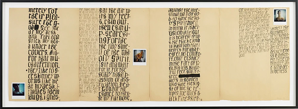 Quodlibet III Alphabets and Instruments — Tomma Abts Nairy Baghramian Cosima von Bonin Moritz von Oswald, Elektronik Tony Conrad Simon Denny Lukas Duwenhögger... — Exhibitions — Galerie Buchholz — Image 00