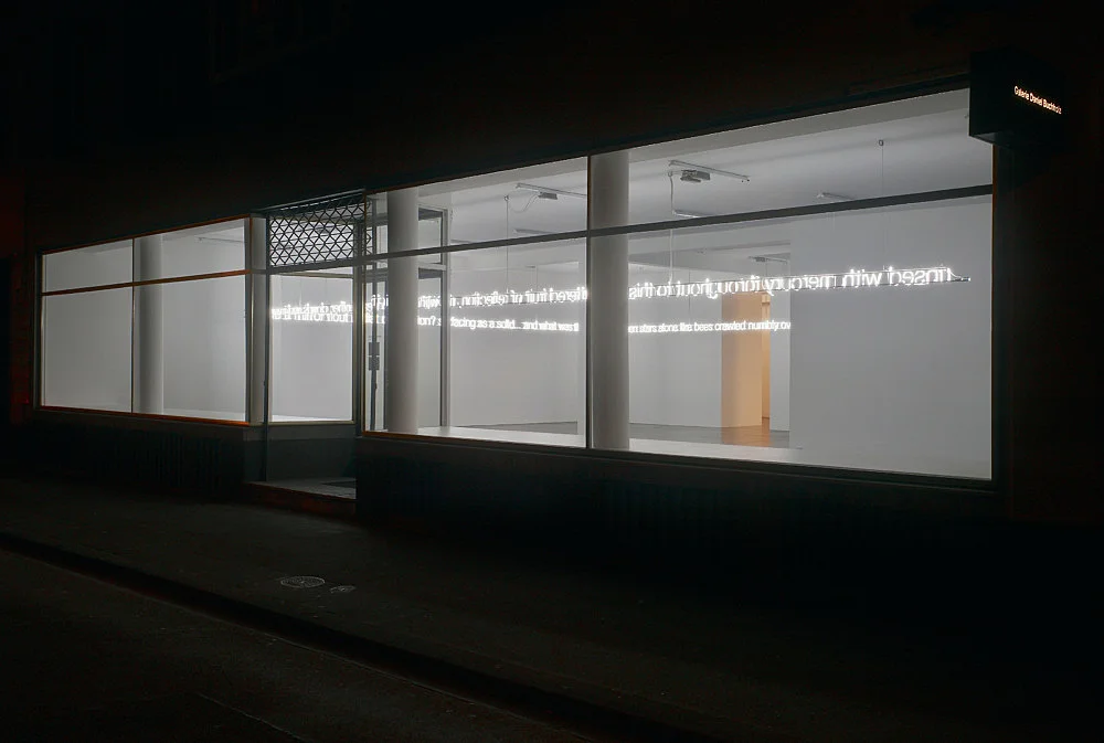 Permit yourself — Cerith Wyn Evans — Exhibitions — Galerie Buchholz — Image 00