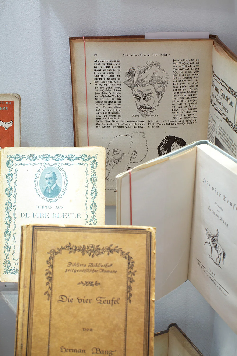 zusammengestellt von Henrik Olesen amp Daniel Buchholz — Bücher, Manuskripte und Briefe von Herman Bang 1857-1912 — Exhibitions — Galerie Buchholz — Image 18