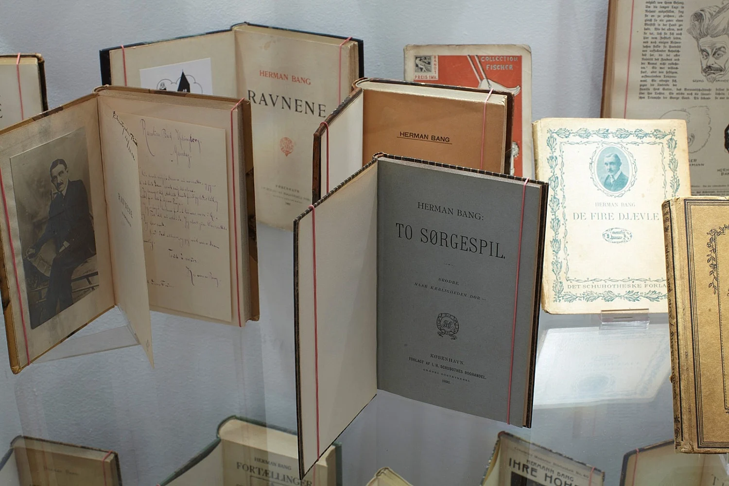 zusammengestellt von Henrik Olesen amp Daniel Buchholz — Bücher, Manuskripte und Briefe von Herman Bang 1857-1912 — Exhibitions — Galerie Buchholz — Image 19