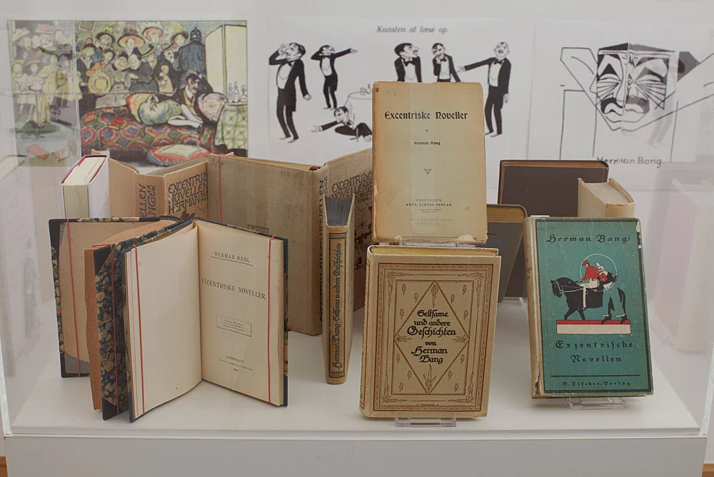 zusammengestellt von Henrik Olesen amp Daniel Buchholz — Bücher, Manuskripte und Briefe von Herman Bang 1857-1912 — Exhibitions — Galerie Buchholz — Image 00