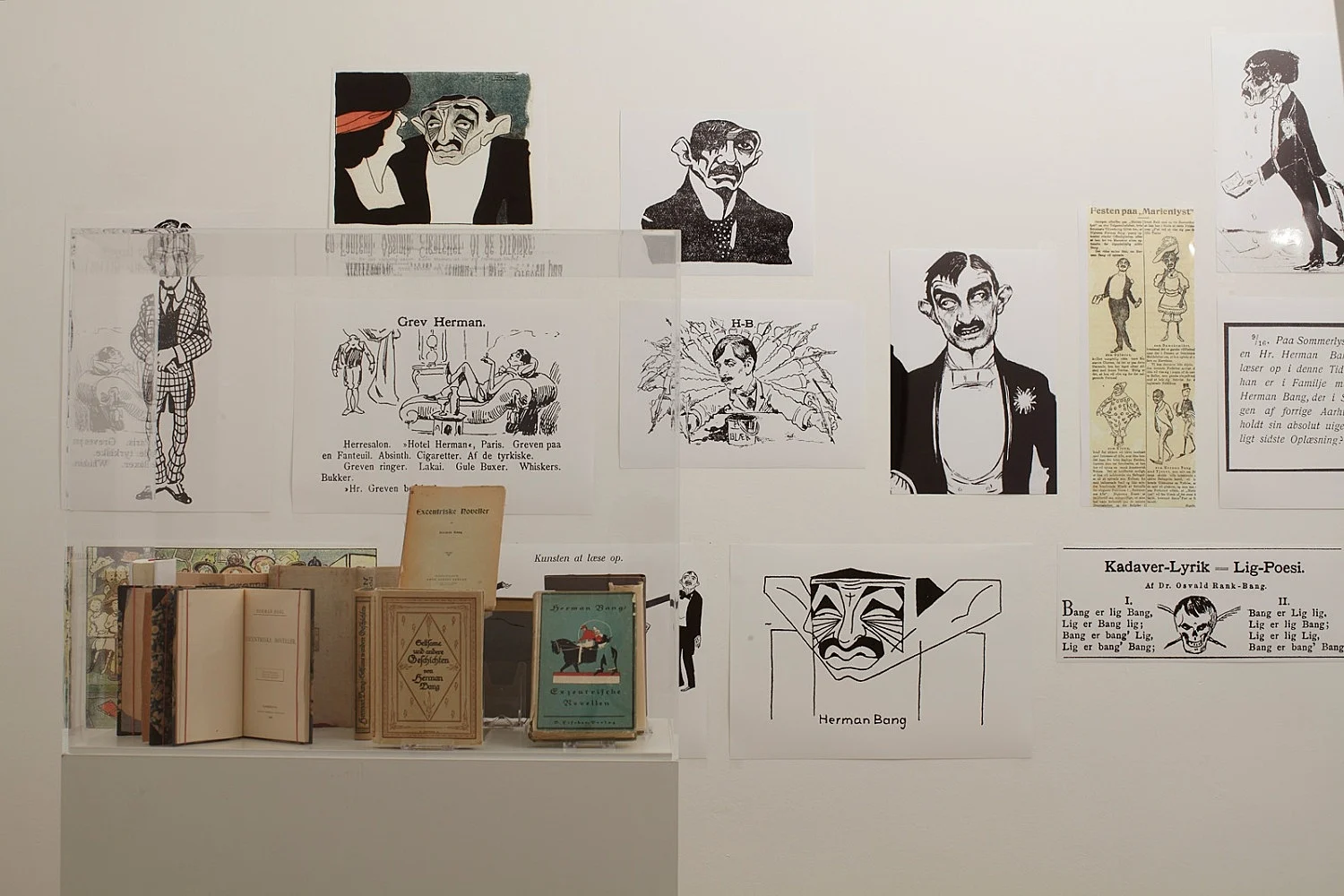 zusammengestellt von Henrik Olesen amp Daniel Buchholz — Bücher, Manuskripte und Briefe von Herman Bang 1857-1912 — Exhibitions — Galerie Buchholz — Image 25