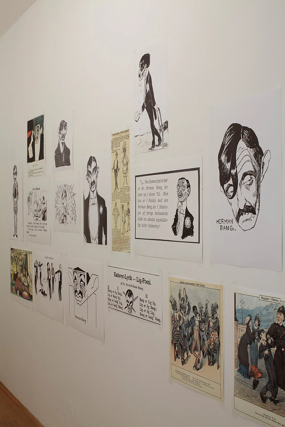 zusammengestellt von Henrik Olesen amp Daniel Buchholz — Bücher, Manuskripte und Briefe von Herman Bang 1857-1912 — Exhibitions — Galerie Buchholz — Image 00