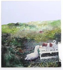 Quodlibet II — Tomma Abts, Tony Conrad, Mark Leckey, Patrick Procktor, Vincent Fecteau, Marcus Behmer, Alice Horodisch-Garnman,... — Exhibitions — Galerie Buchholz — Image 77