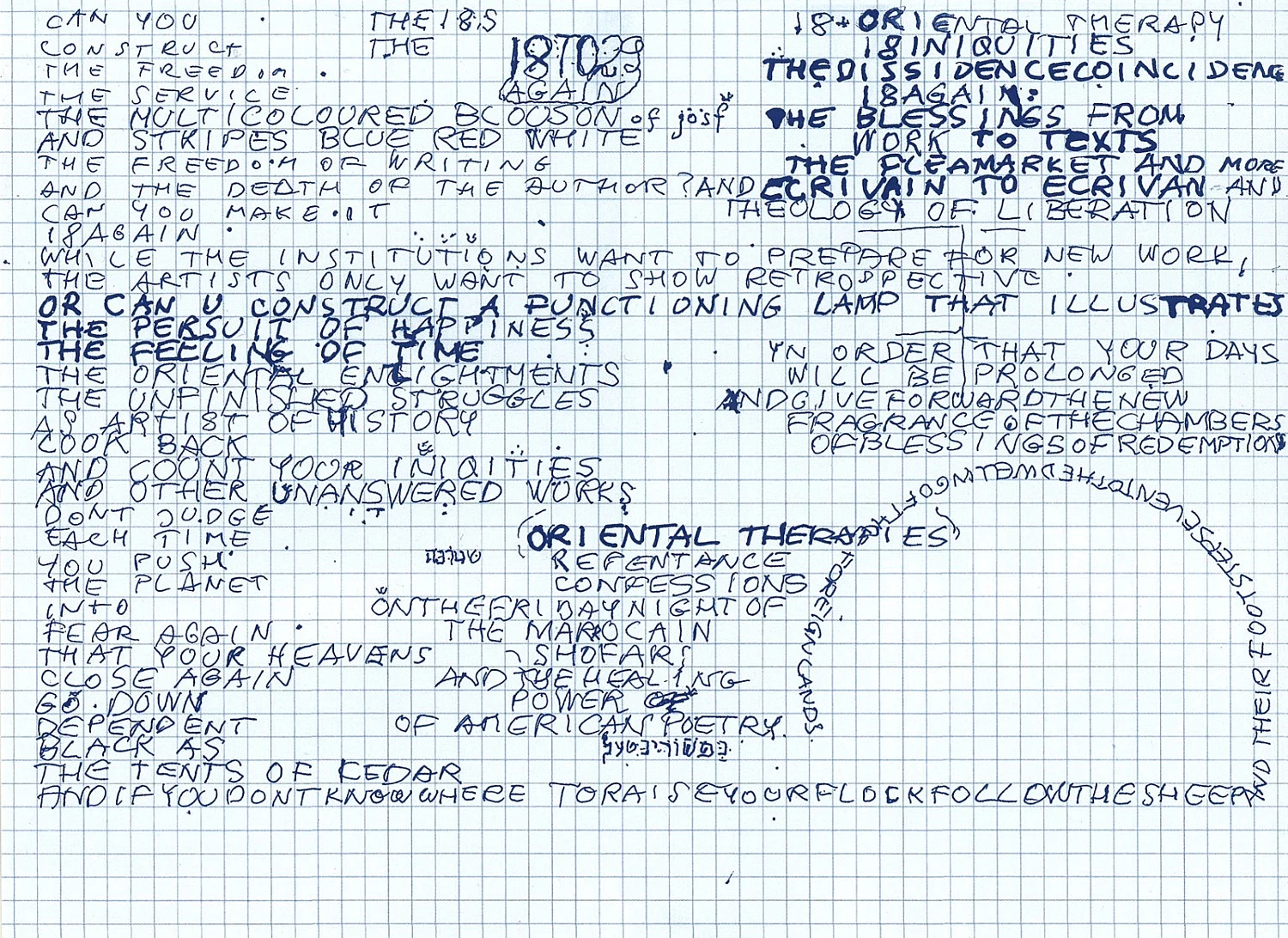 The Oriental Therapies — Josef Strau — Exhibitions — Galerie Buchholz — Image 01