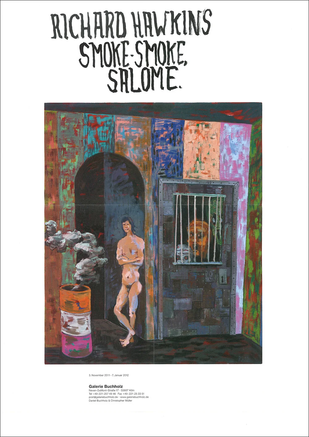 Smoke-Smoke, Salome. — Richard Hawkins — Exhibitions — Galerie Buchholz — Image 01