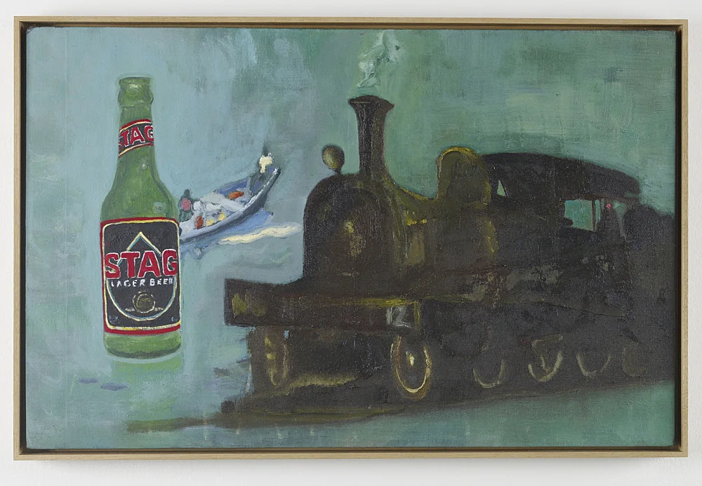 Quodlibet II — Tomma Abts, Tony Conrad, Mark Leckey, Patrick Procktor, Vincent Fecteau, Marcus Behmer, Alice Horodisch-Garnman,... — Exhibitions — Galerie Buchholz — Image 00