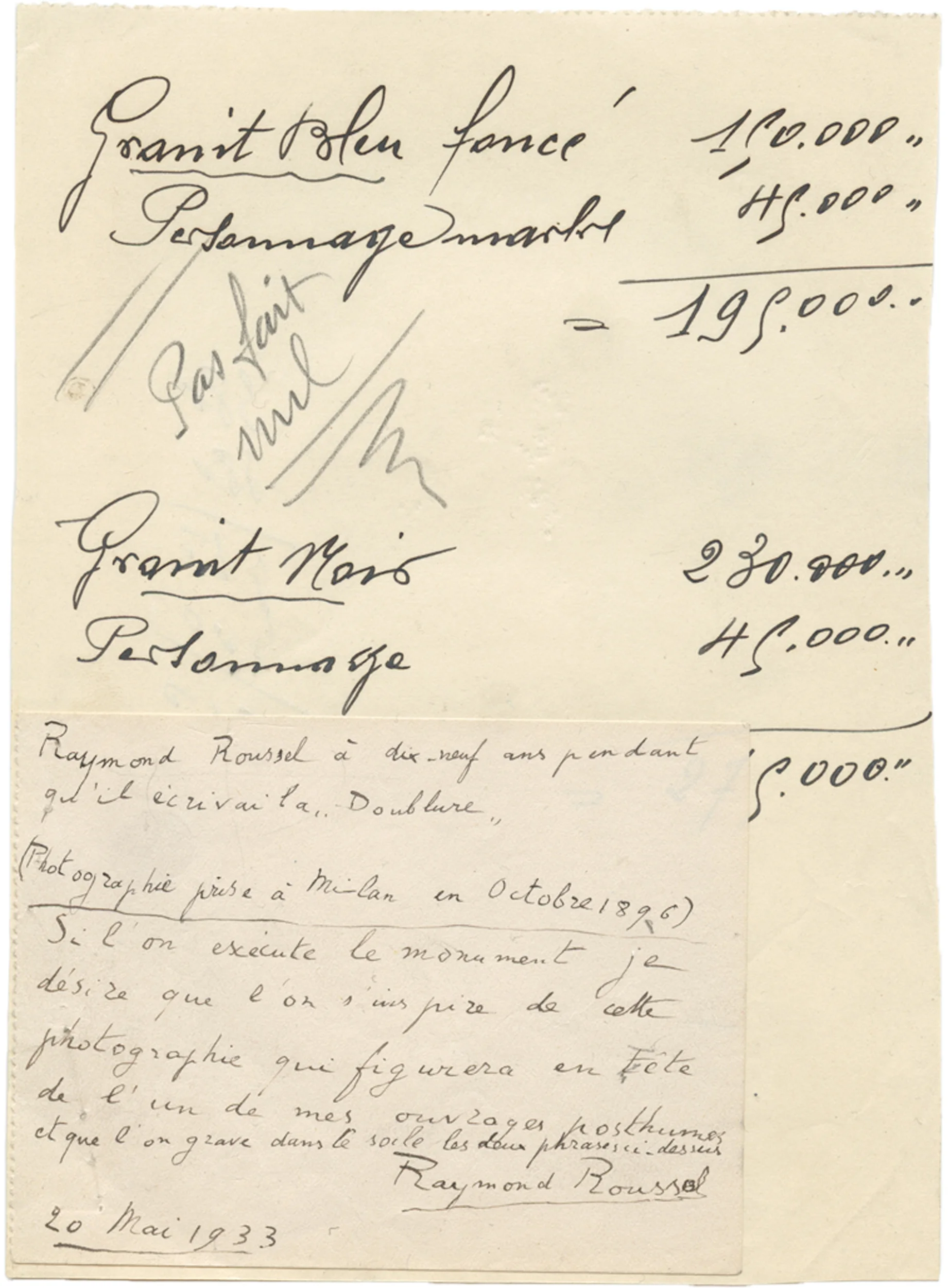 The President of the Republic of Dreams curated by François Piron — Raymond Roussel — Exhibitions — Galerie Buchholz — Image 114