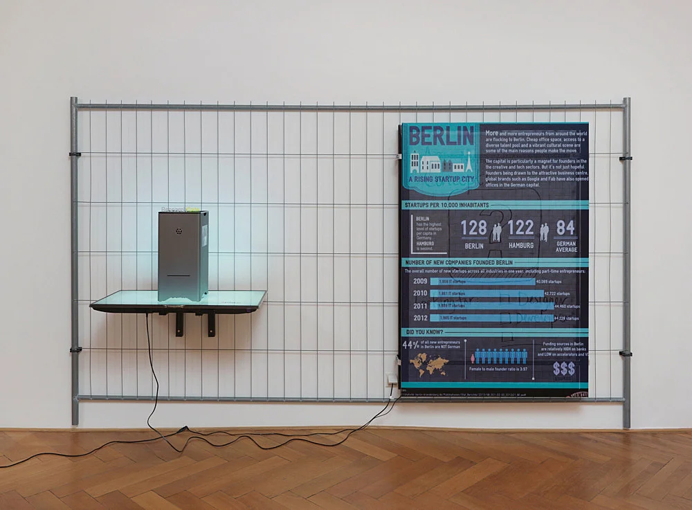 Disruptive Berlin — Simon Denny — Exhibitions — Galerie Buchholz — Image 00