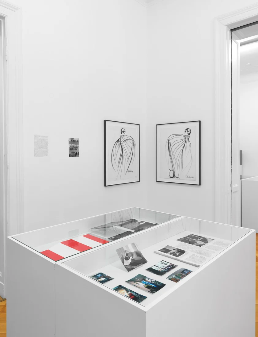 Pictures, Before and After An Exhibition for Douglas Crimp — Daniel Buren, Charles James, Antonio Lopez, Agnes Martin, Joseph Cornell, Robert Smithson, The Cockettes, Jack Smith,... — Exhibitions — Galerie Buchholz — Image 08