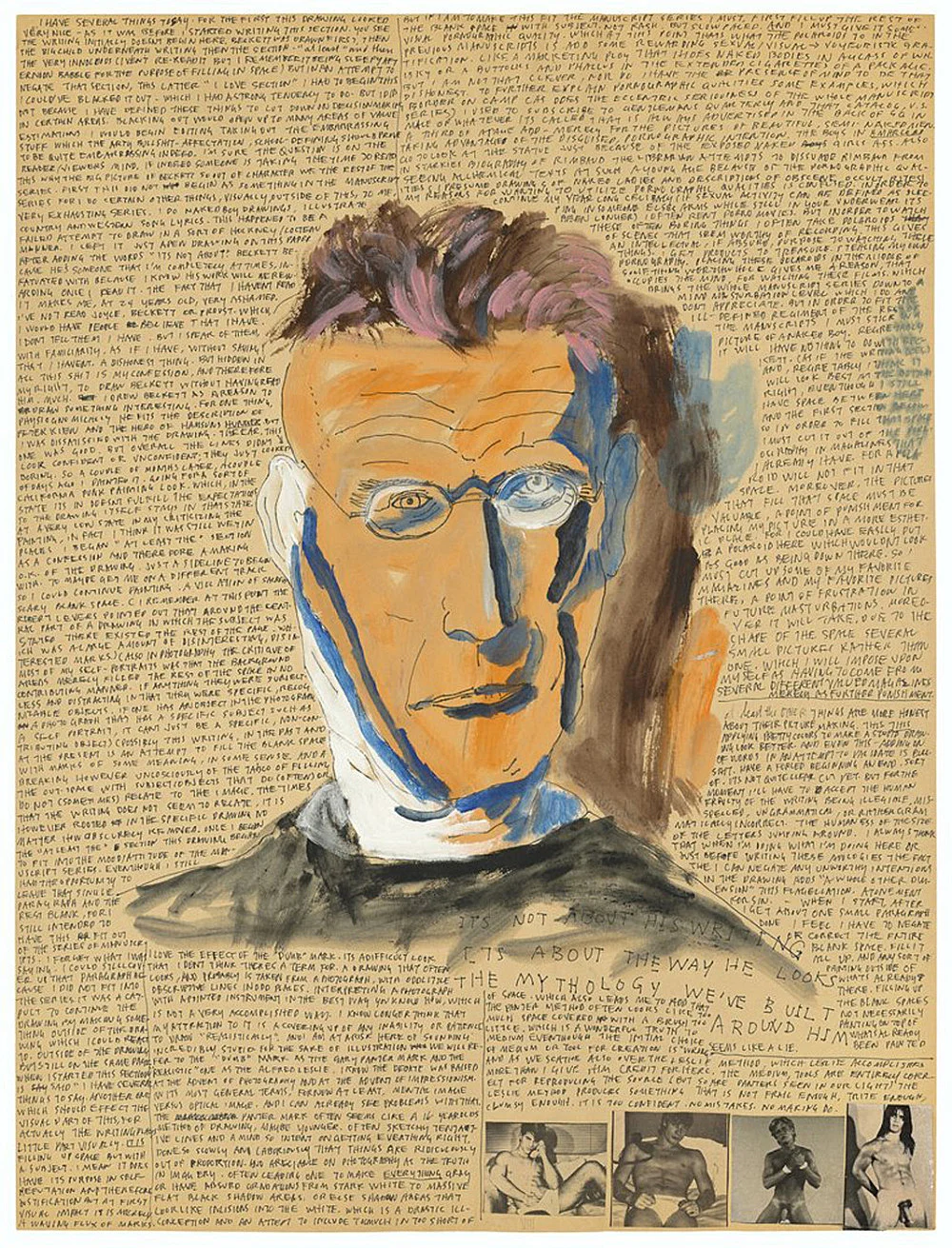 Richard Hawkins Berlin 2014 — Richard Hawkins amp William S Burroughs Cerith Wyn Evans Isa Genzken Tom of Finland — Exhibitions — Galerie Buchholz — Image 22