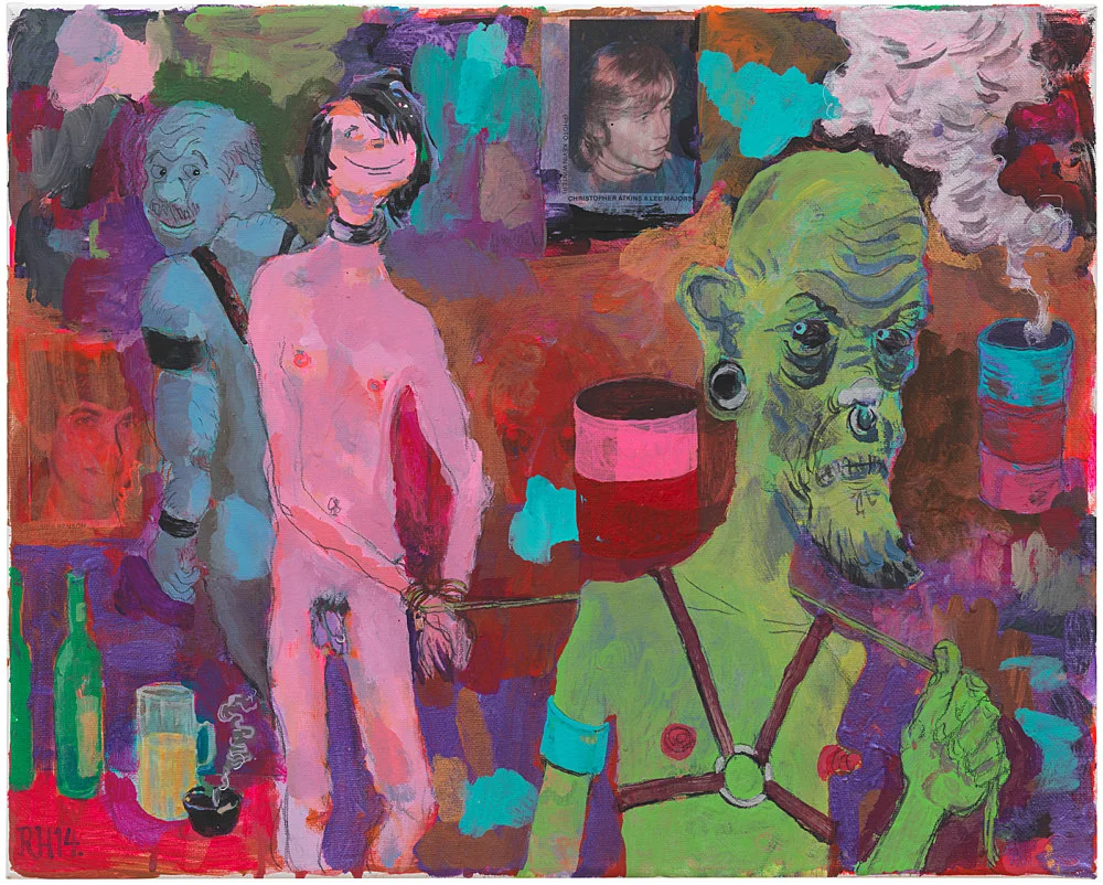 Richard Hawkins Berlin 2014 — Richard Hawkins amp William S Burroughs Cerith Wyn Evans Isa Genzken Tom of Finland — Exhibitions — Galerie Buchholz — Image 00