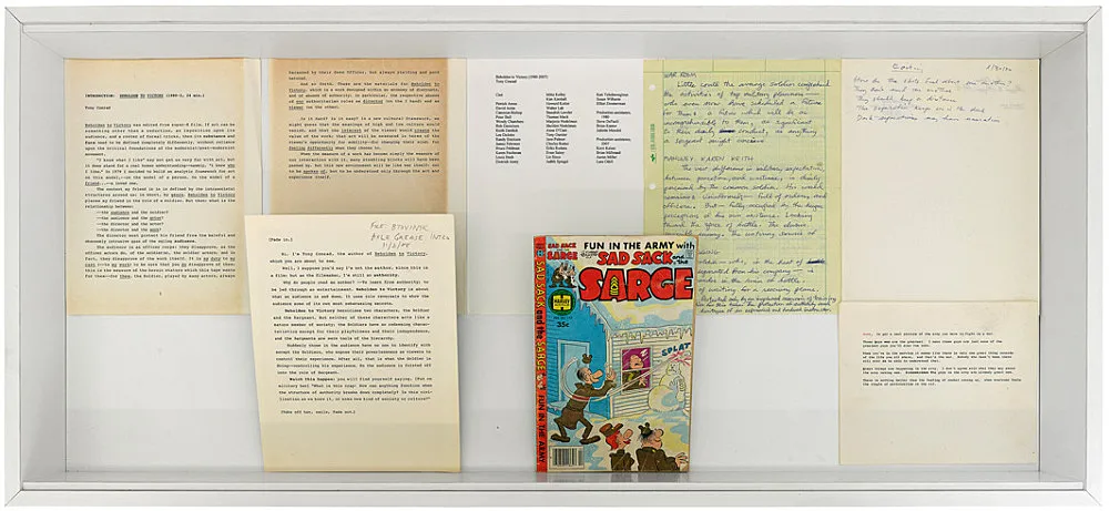 Beholden to Victory — Tony Conrad — Exhibitions — Galerie Buchholz — Image 00