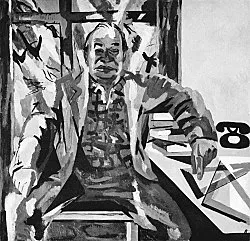 an exhibition organized by Diedrich Diederichsen amp Christopher Müller feat. Marcus Behmer, Stefan George, Rainer Werner Fassbinder, Hans Henny Jahnn, Lutz Bacher, Hans Kayser, Ludwig Gosewitz, Jordan Belson, Hapshash and the Coloured Coat, The Fool, Rogério Duarte, The Red KrayolaMayo Thompson, Walter de Maria, Sigmar Polke, Emil Schult, Isaac Abrams, John McCracken, Pedro Bell, Kai Althoff, Henrik Olesen, Öyvind Fahlström, Karlheinz Stockhausen, Sun Ra, Hartmut Geerken, Albert Oehlen, Jack Goldstein, Jutta Koether, Isa Genzken, Palermo, John Coltrane, Tony Conrad — Cosmic Communities Coming Out Into Outer Space Homofuturism, Applied Psychedelia amp Magic Connectivity — Exhibitions — Galerie Buchholz — Image 181