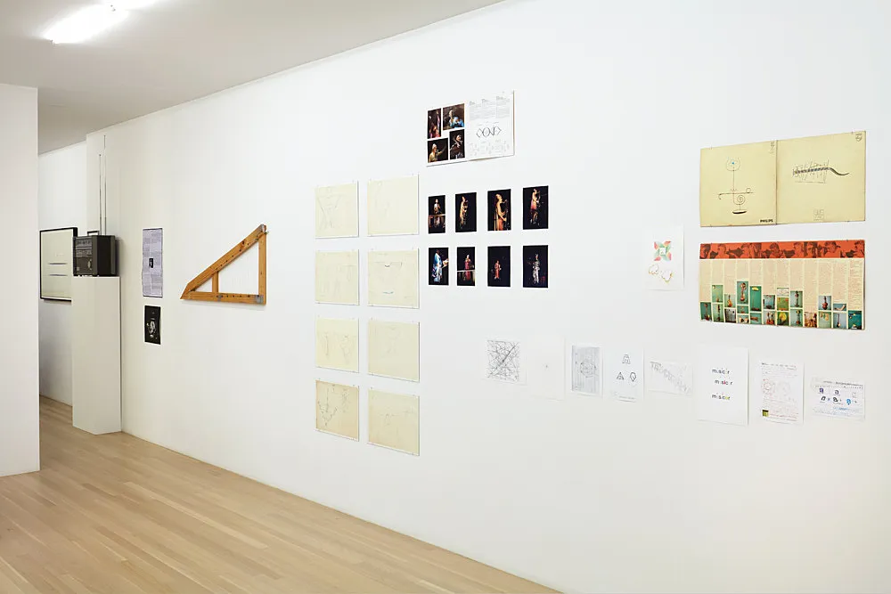 an exhibition organized by Diedrich Diederichsen amp Christopher Müller feat. Marcus Behmer, Stefan George, Rainer Werner Fassbinder, Hans Henny Jahnn, Lutz Bacher, Hans Kayser, Ludwig Gosewitz, Jordan Belson, Hapshash and the Coloured Coat, The Fool, Rogério Duarte, The Red KrayolaMayo Thompson, Walter de Maria, Sigmar Polke, Emil Schult, Isaac Abrams, John McCracken, Pedro Bell, Kai Althoff, Henrik Olesen, Öyvind Fahlström, Karlheinz Stockhausen, Sun Ra, Hartmut Geerken, Albert Oehlen, Jack Goldstein, Jutta Koether, Isa Genzken, Palermo, John Coltrane, Tony Conrad — Cosmic Communities Coming Out Into Outer Space Homofuturism, Applied Psychedelia amp Magic Connectivity — Exhibitions — Galerie Buchholz — Image 00