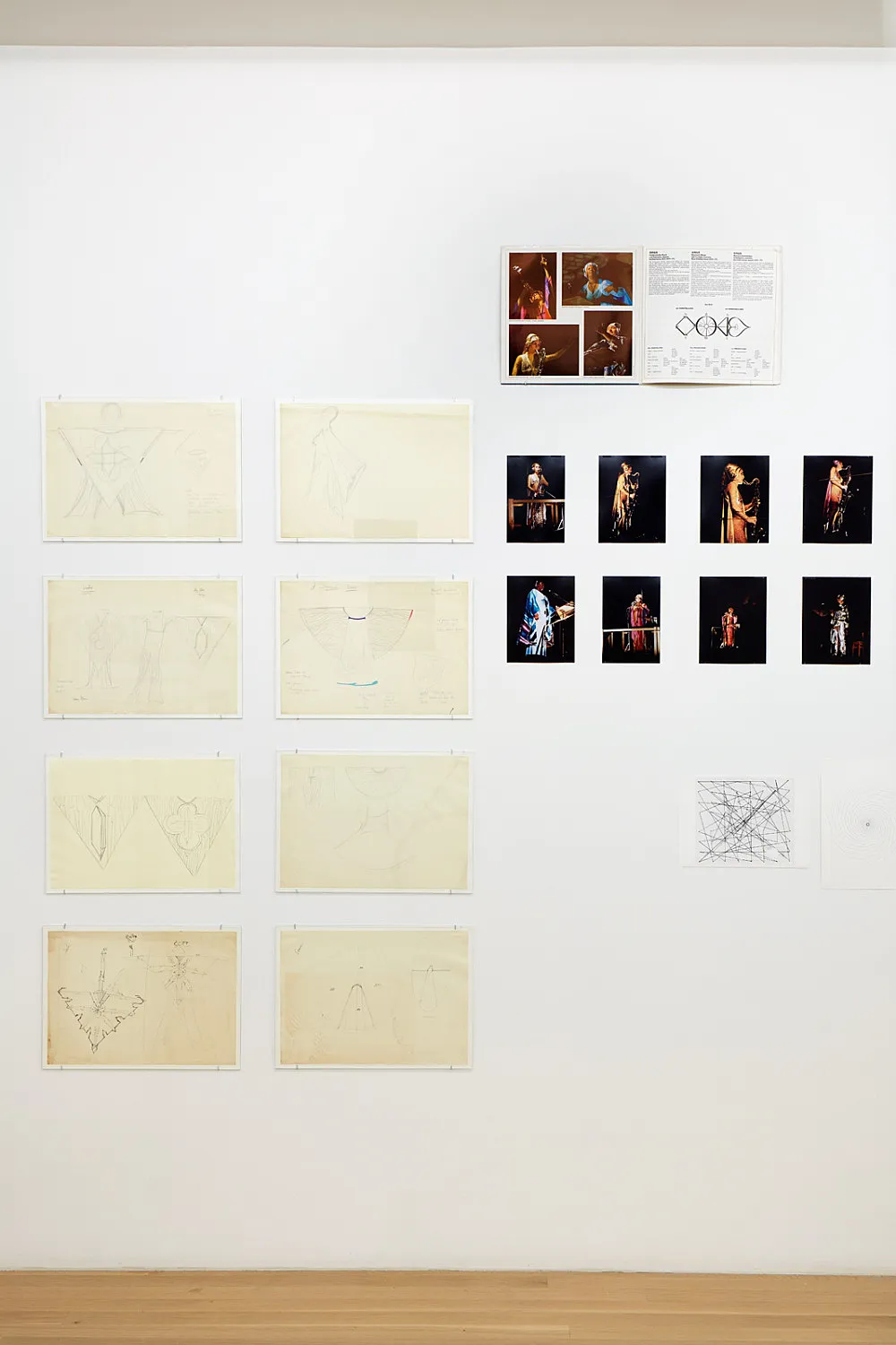 an exhibition organized by Diedrich Diederichsen amp Christopher Müller feat. Marcus Behmer, Stefan George, Rainer Werner Fassbinder, Hans Henny Jahnn, Lutz Bacher, Hans Kayser, Ludwig Gosewitz, Jordan Belson, Hapshash and the Coloured Coat, The Fool, Rogério Duarte, The Red KrayolaMayo Thompson, Walter de Maria, Sigmar Polke, Emil Schult, Isaac Abrams, John McCracken, Pedro Bell, Kai Althoff, Henrik Olesen, Öyvind Fahlström, Karlheinz Stockhausen, Sun Ra, Hartmut Geerken, Albert Oehlen, Jack Goldstein, Jutta Koether, Isa Genzken, Palermo, John Coltrane, Tony Conrad — Cosmic Communities Coming Out Into Outer Space Homofuturism, Applied Psychedelia amp Magic Connectivity — Exhibitions — Galerie Buchholz — Image 73