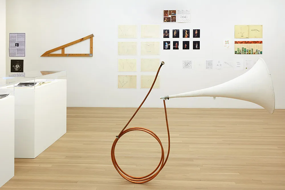 an exhibition organized by Diedrich Diederichsen amp Christopher Müller feat. Marcus Behmer, Stefan George, Rainer Werner Fassbinder, Hans Henny Jahnn, Lutz Bacher, Hans Kayser, Ludwig Gosewitz, Jordan Belson, Hapshash and the Coloured Coat, The Fool, Rogério Duarte, The Red KrayolaMayo Thompson, Walter de Maria, Sigmar Polke, Emil Schult, Isaac Abrams, John McCracken, Pedro Bell, Kai Althoff, Henrik Olesen, Öyvind Fahlström, Karlheinz Stockhausen, Sun Ra, Hartmut Geerken, Albert Oehlen, Jack Goldstein, Jutta Koether, Isa Genzken, Palermo, John Coltrane, Tony Conrad — Cosmic Communities Coming Out Into Outer Space Homofuturism, Applied Psychedelia amp Magic Connectivity — Exhibitions — Galerie Buchholz — Image 00