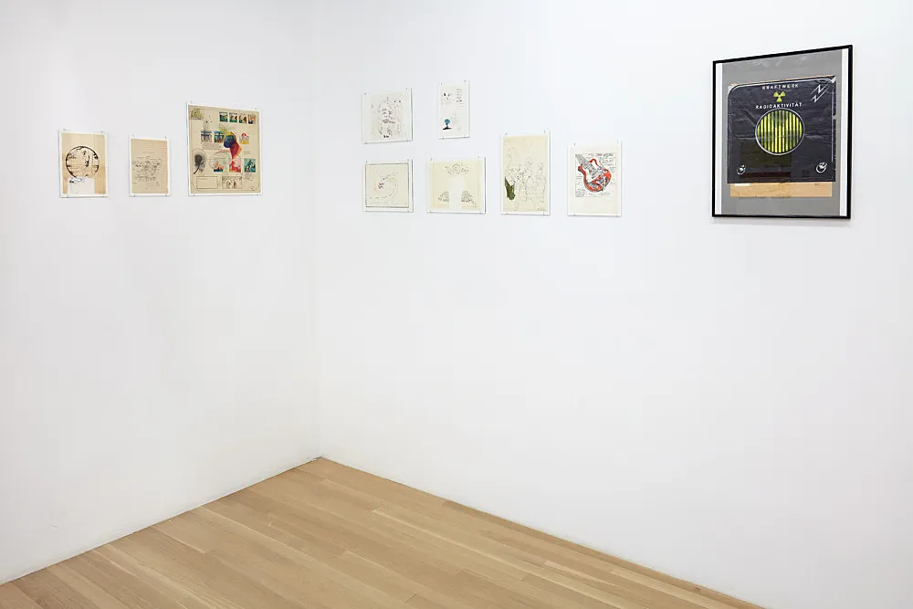 an exhibition organized by Diedrich Diederichsen amp Christopher Müller feat. Marcus Behmer, Stefan George, Rainer Werner Fassbinder, Hans Henny Jahnn, Lutz Bacher, Hans Kayser, Ludwig Gosewitz, Jordan Belson, Hapshash and the Coloured Coat, The Fool, Rogério Duarte, The Red KrayolaMayo Thompson, Walter de Maria, Sigmar Polke, Emil Schult, Isaac Abrams, John McCracken, Pedro Bell, Kai Althoff, Henrik Olesen, Öyvind Fahlström, Karlheinz Stockhausen, Sun Ra, Hartmut Geerken, Albert Oehlen, Jack Goldstein, Jutta Koether, Isa Genzken, Palermo, John Coltrane, Tony Conrad — Cosmic Communities Coming Out Into Outer Space Homofuturism, Applied Psychedelia amp Magic Connectivity — Exhibitions — Galerie Buchholz — Image 00