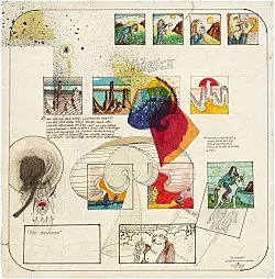 an exhibition organized by Diedrich Diederichsen amp Christopher Müller feat. Marcus Behmer, Stefan George, Rainer Werner Fassbinder, Hans Henny Jahnn, Lutz Bacher, Hans Kayser, Ludwig Gosewitz, Jordan Belson, Hapshash and the Coloured Coat, The Fool, Rogério Duarte, The Red KrayolaMayo Thompson, Walter de Maria, Sigmar Polke, Emil Schult, Isaac Abrams, John McCracken, Pedro Bell, Kai Althoff, Henrik Olesen, Öyvind Fahlström, Karlheinz Stockhausen, Sun Ra, Hartmut Geerken, Albert Oehlen, Jack Goldstein, Jutta Koether, Isa Genzken, Palermo, John Coltrane, Tony Conrad — Cosmic Communities Coming Out Into Outer Space Homofuturism, Applied Psychedelia amp Magic Connectivity — Exhibitions — Galerie Buchholz — Image 225