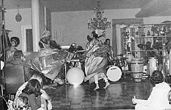 an exhibition organized by Diedrich Diederichsen amp Christopher Müller feat. Marcus Behmer, Stefan George, Rainer Werner Fassbinder, Hans Henny Jahnn, Lutz Bacher, Hans Kayser, Ludwig Gosewitz, Jordan Belson, Hapshash and the Coloured Coat, The Fool, Rogério Duarte, The Red KrayolaMayo Thompson, Walter de Maria, Sigmar Polke, Emil Schult, Isaac Abrams, John McCracken, Pedro Bell, Kai Althoff, Henrik Olesen, Öyvind Fahlström, Karlheinz Stockhausen, Sun Ra, Hartmut Geerken, Albert Oehlen, Jack Goldstein, Jutta Koether, Isa Genzken, Palermo, John Coltrane, Tony Conrad — Cosmic Communities Coming Out Into Outer Space Homofuturism, Applied Psychedelia amp Magic Connectivity — Exhibitions — Galerie Buchholz — Image 242