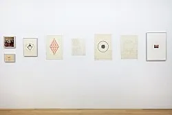 an exhibition organized by Diedrich Diederichsen amp Christopher Müller feat. Marcus Behmer, Stefan George, Rainer Werner Fassbinder, Hans Henny Jahnn, Lutz Bacher, Hans Kayser, Ludwig Gosewitz, Jordan Belson, Hapshash and the Coloured Coat, The Fool, Rogério Duarte, The Red KrayolaMayo Thompson, Walter de Maria, Sigmar Polke, Emil Schult, Isaac Abrams, John McCracken, Pedro Bell, Kai Althoff, Henrik Olesen, Öyvind Fahlström, Karlheinz Stockhausen, Sun Ra, Hartmut Geerken, Albert Oehlen, Jack Goldstein, Jutta Koether, Isa Genzken, Palermo, John Coltrane, Tony Conrad — Cosmic Communities Coming Out Into Outer Space Homofuturism, Applied Psychedelia amp Magic Connectivity — Exhibitions — Galerie Buchholz — Image 143