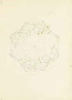 an exhibition organized by Diedrich Diederichsen amp Christopher Müller feat. Marcus Behmer, Stefan George, Rainer Werner Fassbinder, Hans Henny Jahnn, Lutz Bacher, Hans Kayser, Ludwig Gosewitz, Jordan Belson, Hapshash and the Coloured Coat, The Fool, Rogério Duarte, The Red KrayolaMayo Thompson, Walter de Maria, Sigmar Polke, Emil Schult, Isaac Abrams, John McCracken, Pedro Bell, Kai Althoff, Henrik Olesen, Öyvind Fahlström, Karlheinz Stockhausen, Sun Ra, Hartmut Geerken, Albert Oehlen, Jack Goldstein, Jutta Koether, Isa Genzken, Palermo, John Coltrane, Tony Conrad — Cosmic Communities Coming Out Into Outer Space Homofuturism, Applied Psychedelia amp Magic Connectivity — Exhibitions — Galerie Buchholz — Image 145