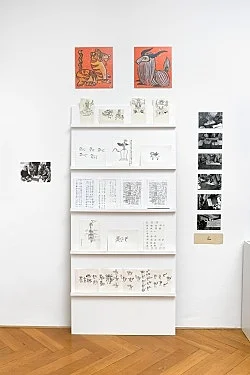 Forschungen an den Rändern der Schrift — Michael Oppitz — Exhibitions — Galerie Buchholz — Image 122