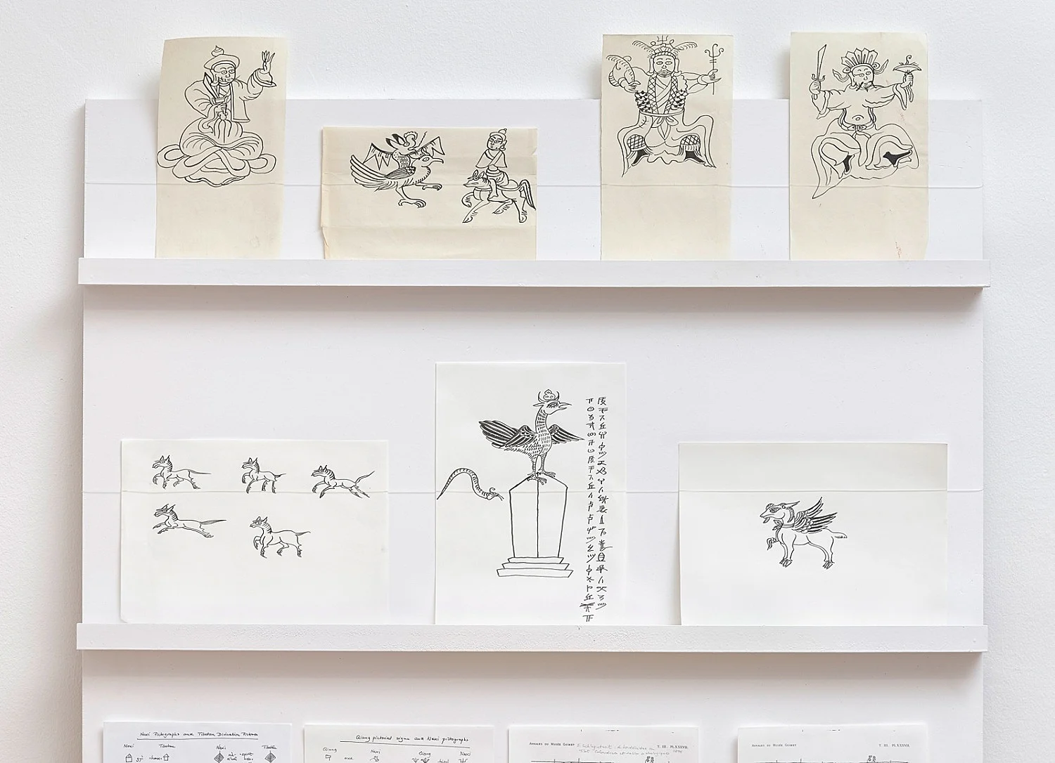 ForschungenandenRndernderSchrift — Michael Oppitz — Exhibitions — Galerie Buchholz — Image 35
