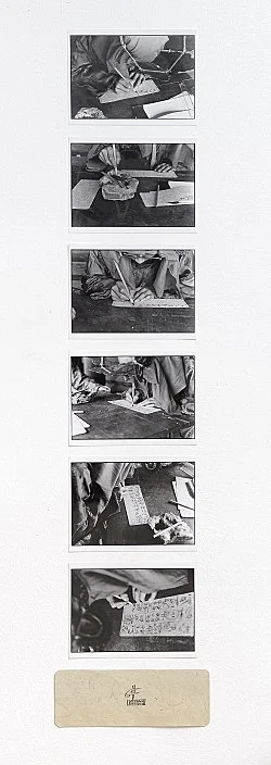 Forschungen an den Rändern der Schrift — Michael Oppitz — Exhibitions — Galerie Buchholz — Image 128