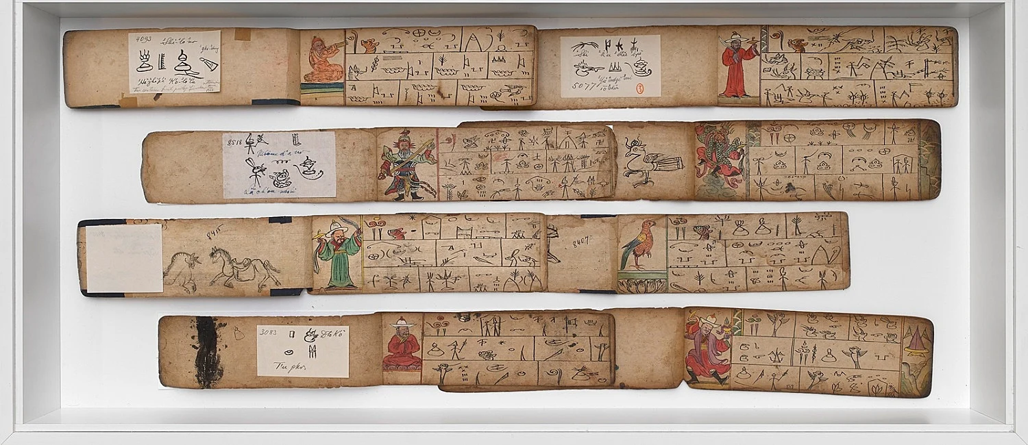 Forschungen an den Rändern der Schrift — Michael Oppitz — Exhibitions — Galerie Buchholz — Image 42