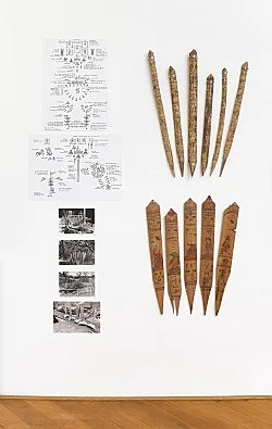 Forschungen an den Rändern der Schrift — Michael Oppitz — Exhibitions — Galerie Buchholz — Image 137