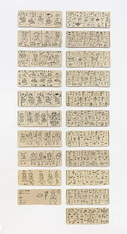 Forschungen an den Rändern der Schrift — Michael Oppitz — Exhibitions — Galerie Buchholz — Image 177