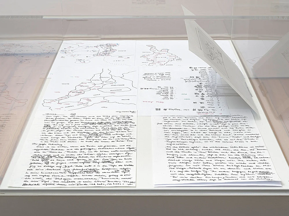 Forschungen an den Rändern der Schrift — Michael Oppitz — Exhibitions — Galerie Buchholz — Image 00