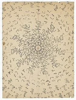 Drawings for Bookbindings compiled by Florian Pumhösl — Paul Bonet — Exhibitions — Galerie Buchholz — Image 95