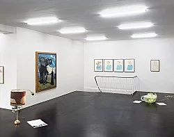 Next to kin — Monika Baer Lukas Duwenhögger Julia Göthe Lucy McKenzie Josef Strau Stefan Thater Katharina Wulff — Exhibitions — Galerie Buchholz — Image 25