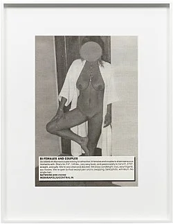 Open the Kimono — Lutz Bacher — Exhibitions — Galerie Buchholz — Image 88