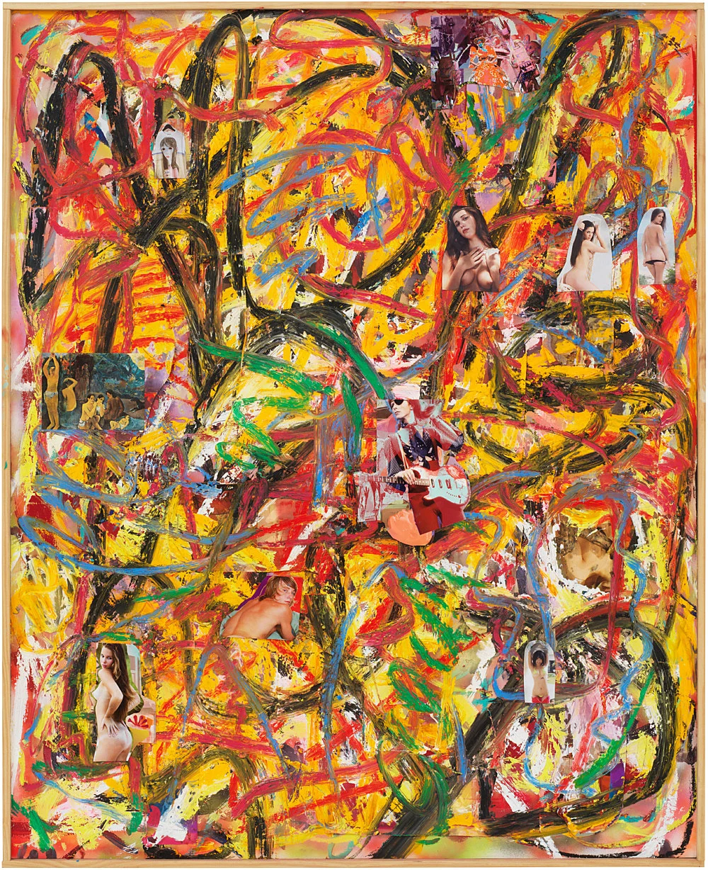 Collage Paintings, Gesture Paintings — Richard Hawkins — Exhibitions — Galerie Buchholz — Image 06