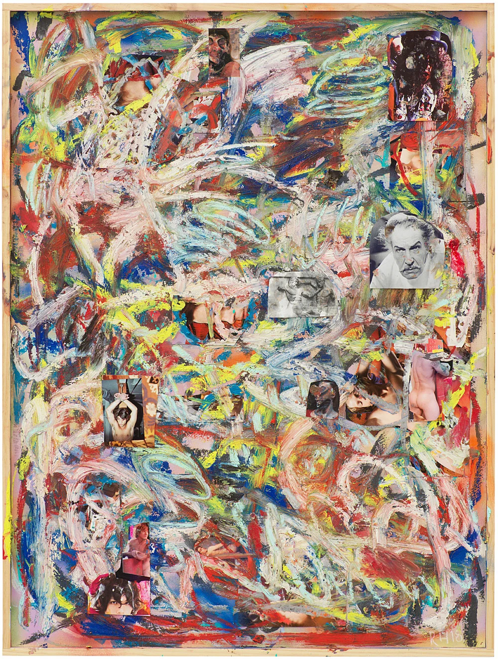 Collage Paintings, Gesture Paintings — Richard Hawkins — Exhibitions — Galerie Buchholz — Image 09