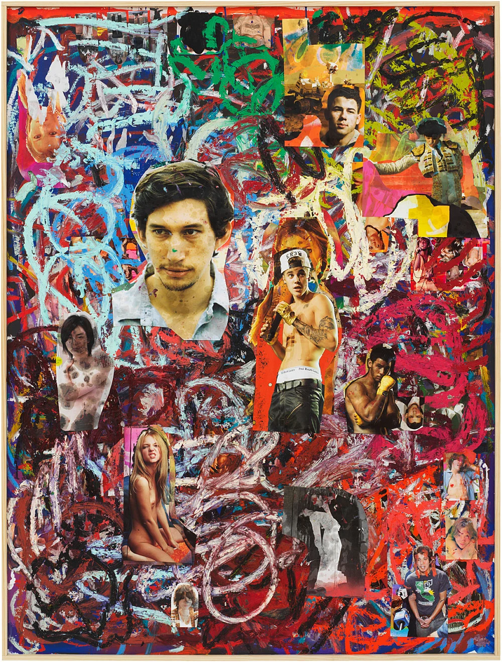 Collage Paintings, Gesture Paintings — Richard Hawkins — Exhibitions — Galerie Buchholz — Image 13