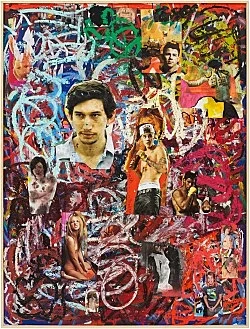 Collage Paintings, Gesture Paintings — Richard Hawkins — Exhibitions — Galerie Buchholz — Image 36